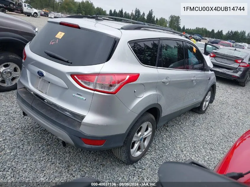 2013 Ford Escape Se VIN: 1FMCU0GX4DUB14744 Lot: 40037136