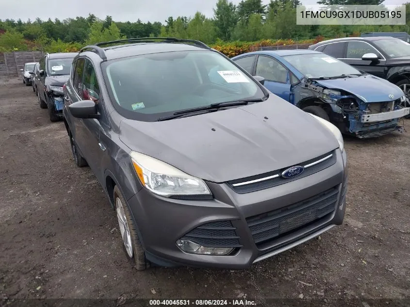 2013 Ford Escape Se VIN: 1FMCU9GX1DUB05195 Lot: 40045531