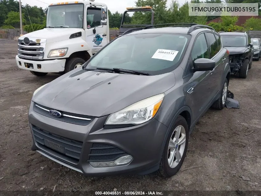 2013 Ford Escape Se VIN: 1FMCU9GX1DUB05195 Lot: 40045531