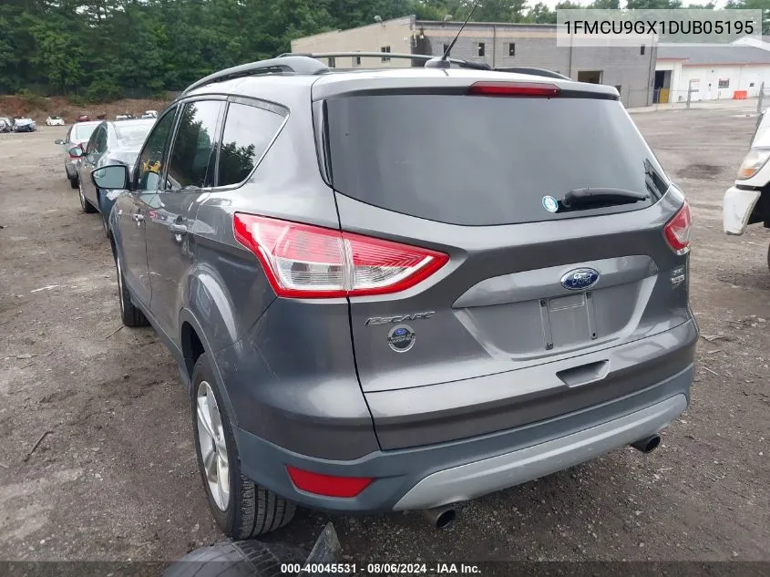 2013 Ford Escape Se VIN: 1FMCU9GX1DUB05195 Lot: 40045531