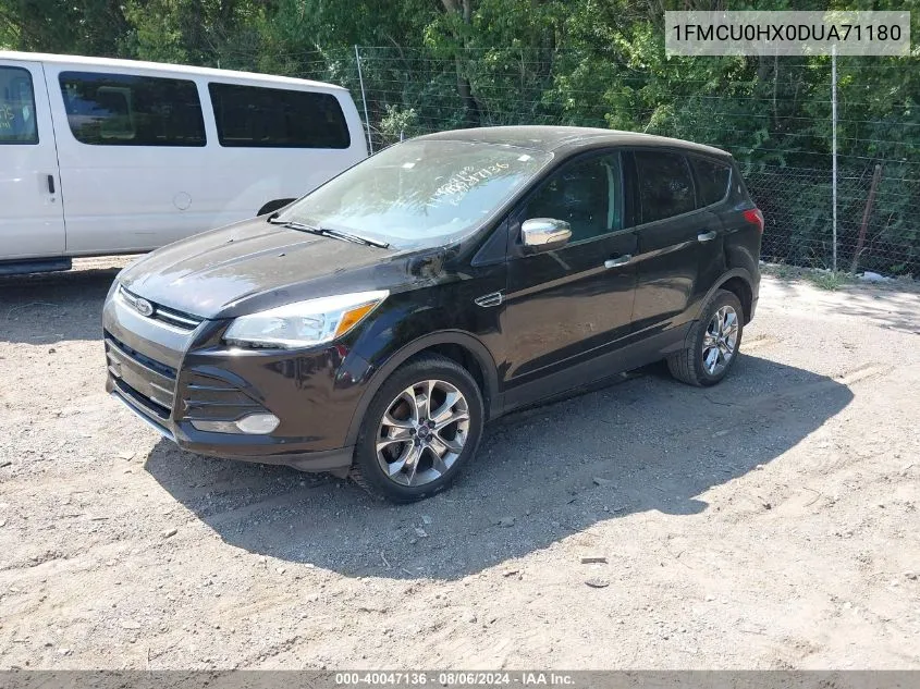 2013 Ford Escape Sel VIN: 1FMCU0HX0DUA71180 Lot: 40047136