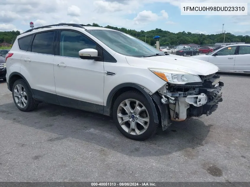 1FMCU0H98DUD23310 2013 Ford Escape Sel