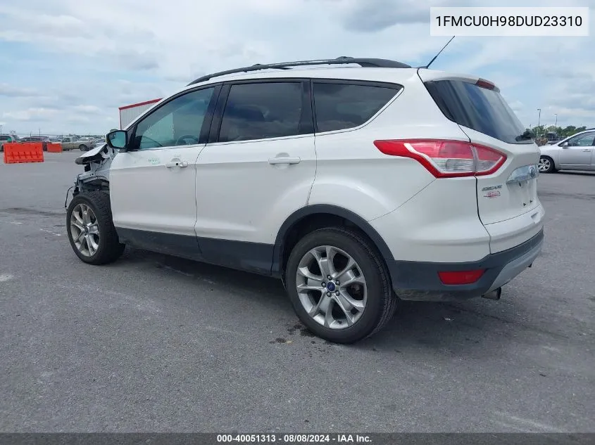 2013 Ford Escape Sel VIN: 1FMCU0H98DUD23310 Lot: 40051313