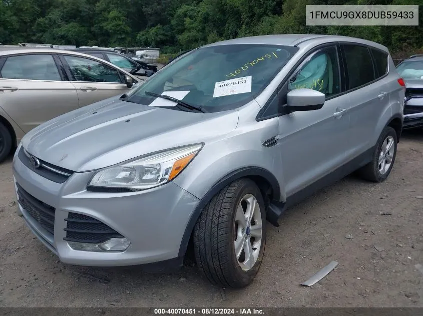 1FMCU9GX8DUB59433 2013 Ford Escape Se