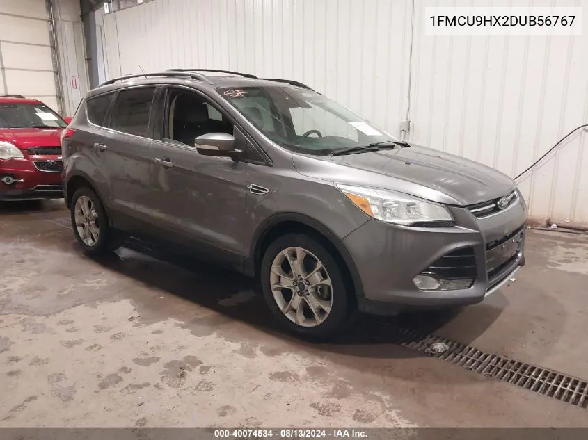 2013 Ford Escape Sel VIN: 1FMCU9HX2DUB56767 Lot: 40074534