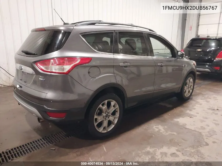 2013 Ford Escape Sel VIN: 1FMCU9HX2DUB56767 Lot: 40074534