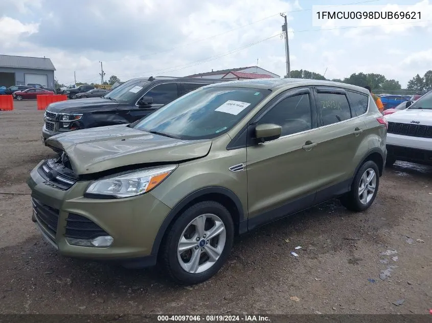 2013 Ford Escape Se VIN: 1FMCU0G98DUB69621 Lot: 40097046