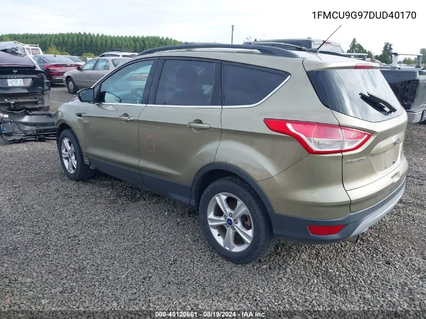 1FMCU9G97DUD40170 2013 Ford Escape Se