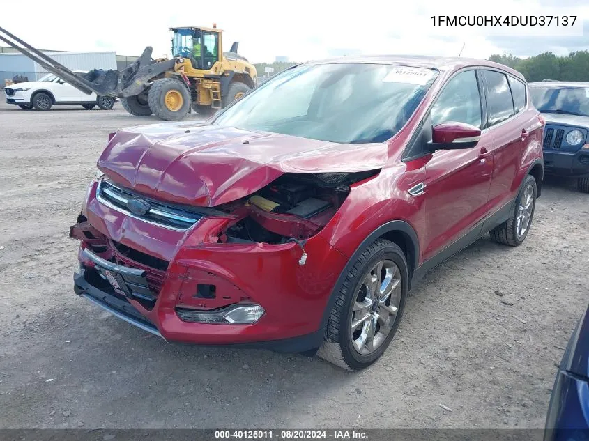 2013 Ford Escape Sel VIN: 1FMCU0HX4DUD37137 Lot: 40125011