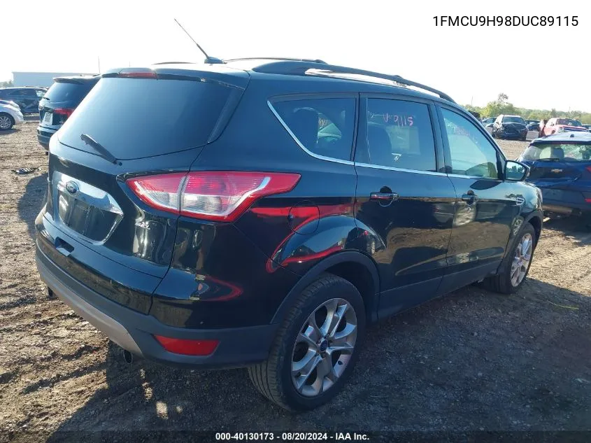 1FMCU9H98DUC89115 2013 Ford Escape Sel