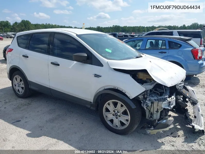 2013 Ford Escape S VIN: 1FMCU0F79DUD64434 Lot: 40134402