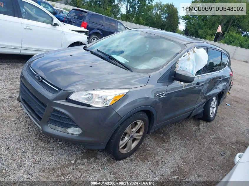 1FMCU9G91DUB48002 2013 Ford Escape Se