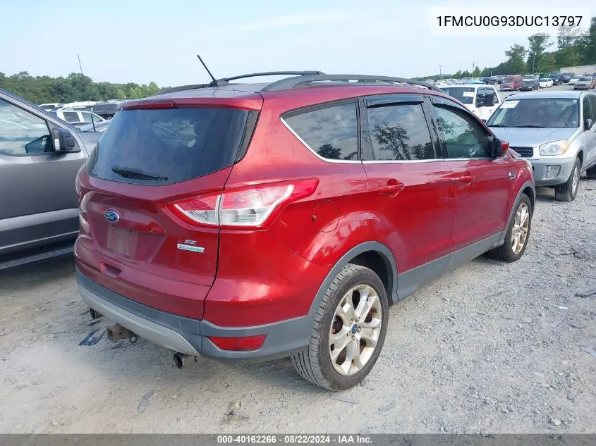 2013 Ford Escape Se VIN: 1FMCU0G93DUC13797 Lot: 40162266