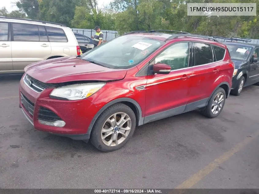 2013 Ford Escape Sel VIN: 1FMCU9H95DUC15117 Lot: 40172714