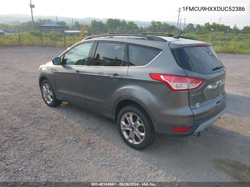 2013 Ford Escape Sel VIN: 1FMCU9HXXDUC52386 Lot: 40184641