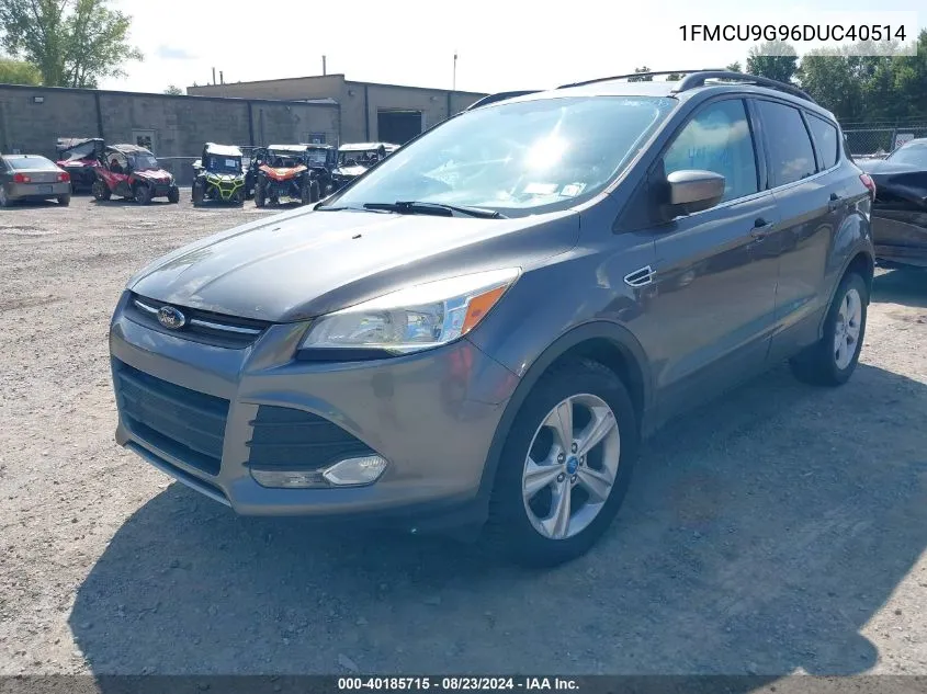 2013 Ford Escape Se VIN: 1FMCU9G96DUC40514 Lot: 40185715