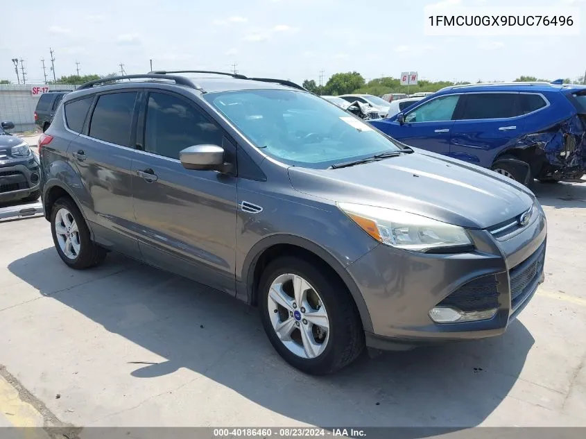 2013 Ford Escape Se VIN: 1FMCU0GX9DUC76496 Lot: 40186460