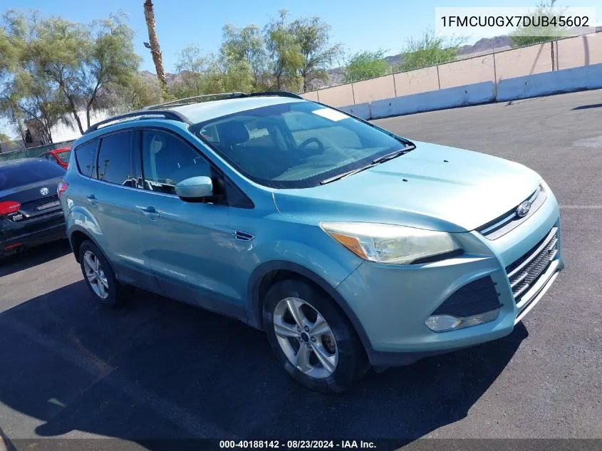 2013 Ford Escape Se VIN: 1FMCU0GX7DUB45602 Lot: 40188142