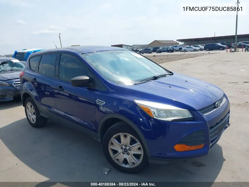 2013 Ford Escape S VIN: 1FMCU0F75DUC85861 Lot: 40188384