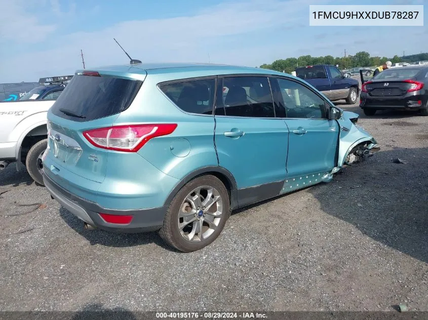 1FMCU9HXXDUB78287 2013 Ford Escape Sel