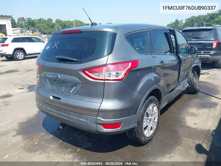 2013 Ford Escape S VIN: 1FMCU0F76DUB90337 Lot: 40203683