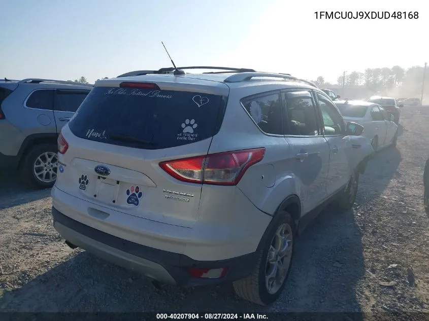 2013 Ford Escape Titanium VIN: 1FMCU0J9XDUD48168 Lot: 40207904