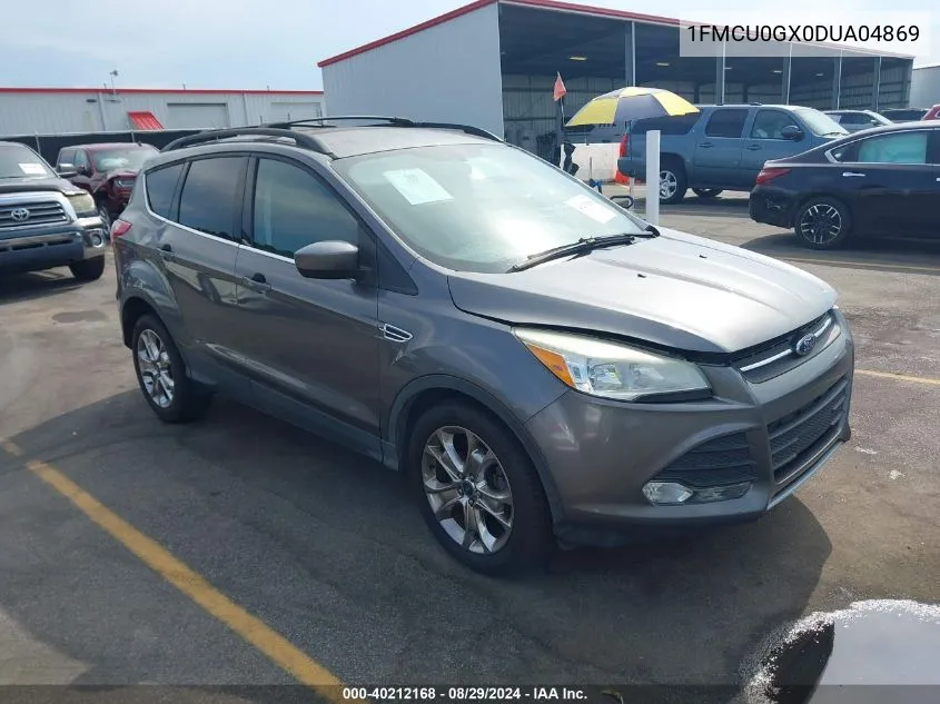 2013 Ford Escape Se VIN: 1FMCU0GX0DUA04869 Lot: 40212168