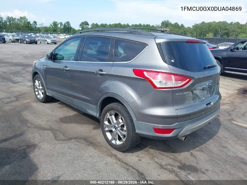 2013 Ford Escape Se VIN: 1FMCU0GX0DUA04869 Lot: 40212168