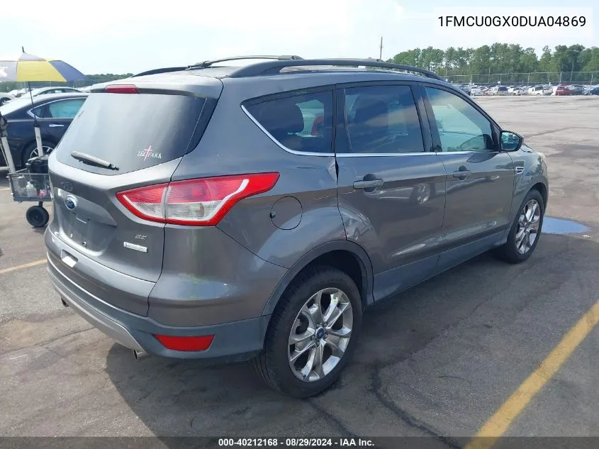 2013 Ford Escape Se VIN: 1FMCU0GX0DUA04869 Lot: 40212168