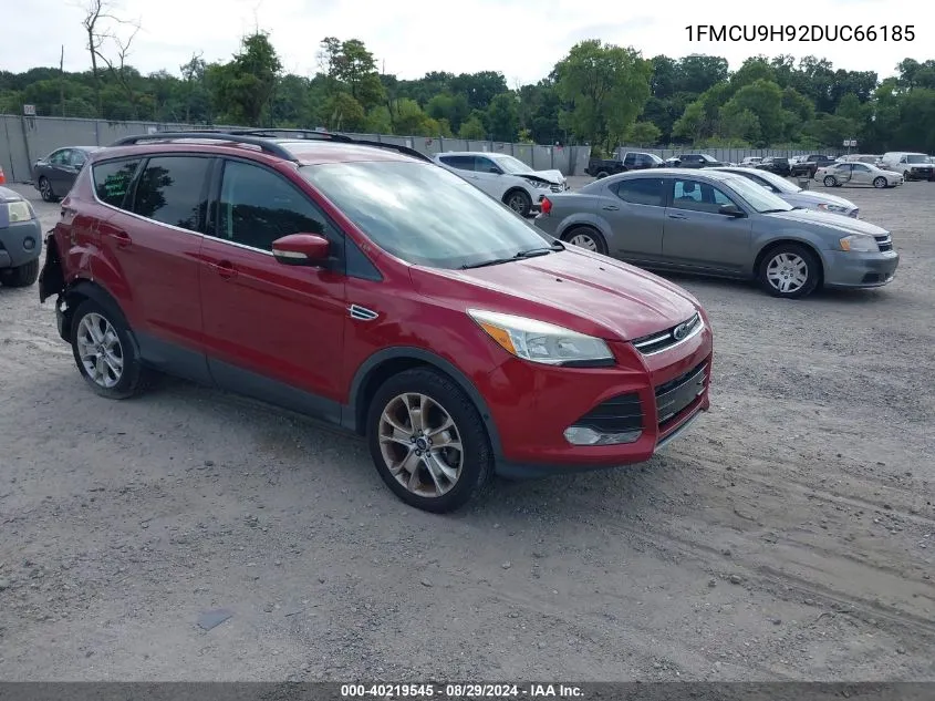 2013 Ford Escape Sel VIN: 1FMCU9H92DUC66185 Lot: 40219545