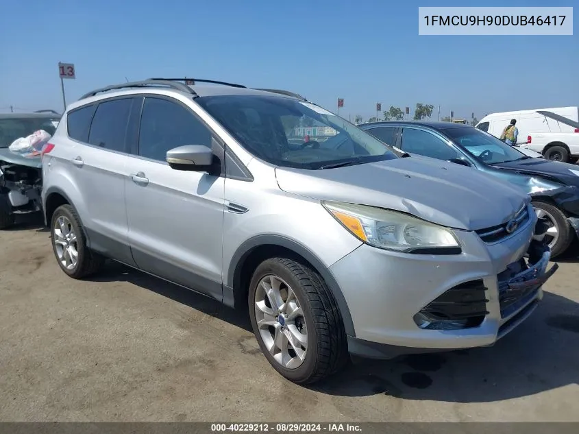 2013 Ford Escape Sel VIN: 1FMCU9H90DUB46417 Lot: 40229212