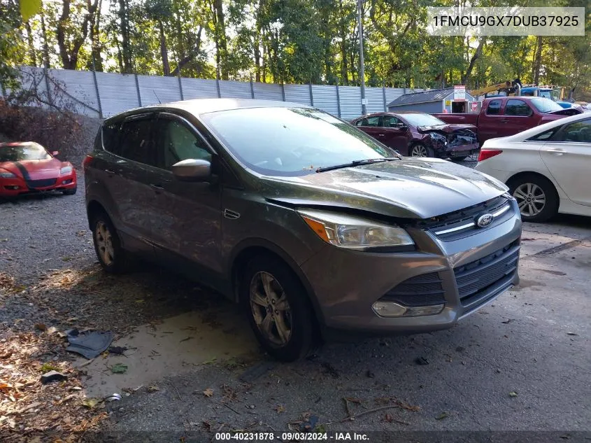 2013 Ford Escape Se VIN: 1FMCU9GX7DUB37925 Lot: 40231878