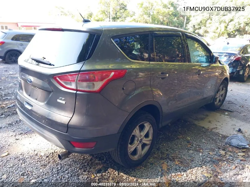 2013 Ford Escape Se VIN: 1FMCU9GX7DUB37925 Lot: 40231878