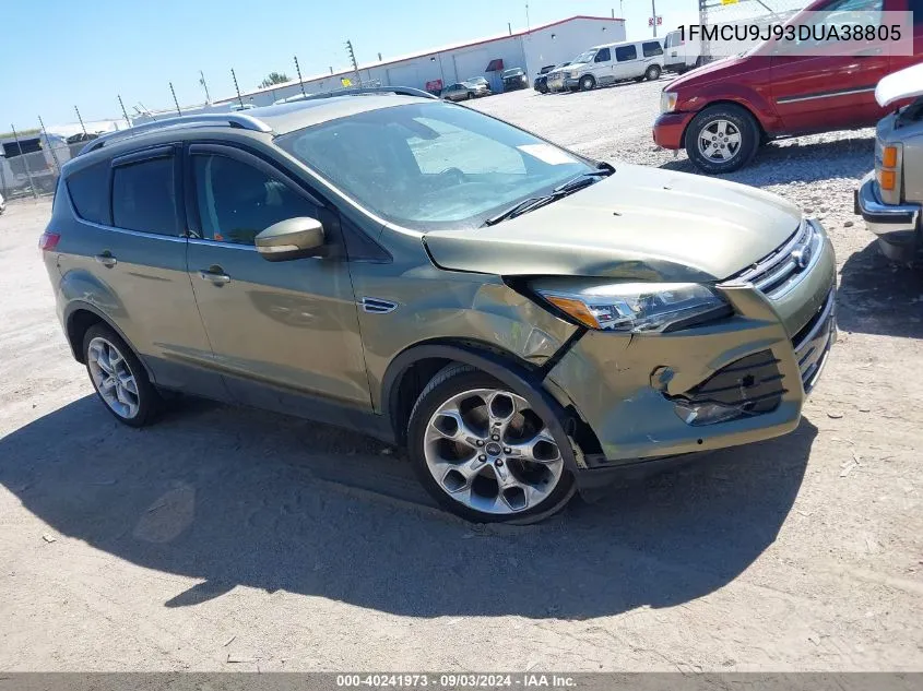 2013 Ford Escape Titanium VIN: 1FMCU9J93DUA38805 Lot: 40241973