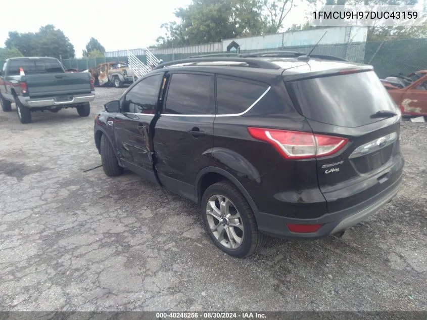 2013 Ford Escape Sel VIN: 1FMCU9H97DUC43159 Lot: 40248256