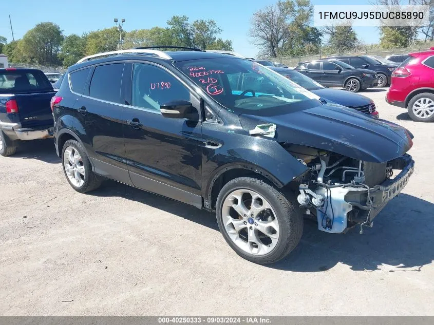 2013 Ford Escape Titanium VIN: 1FMCU9J95DUC85890 Lot: 40250333