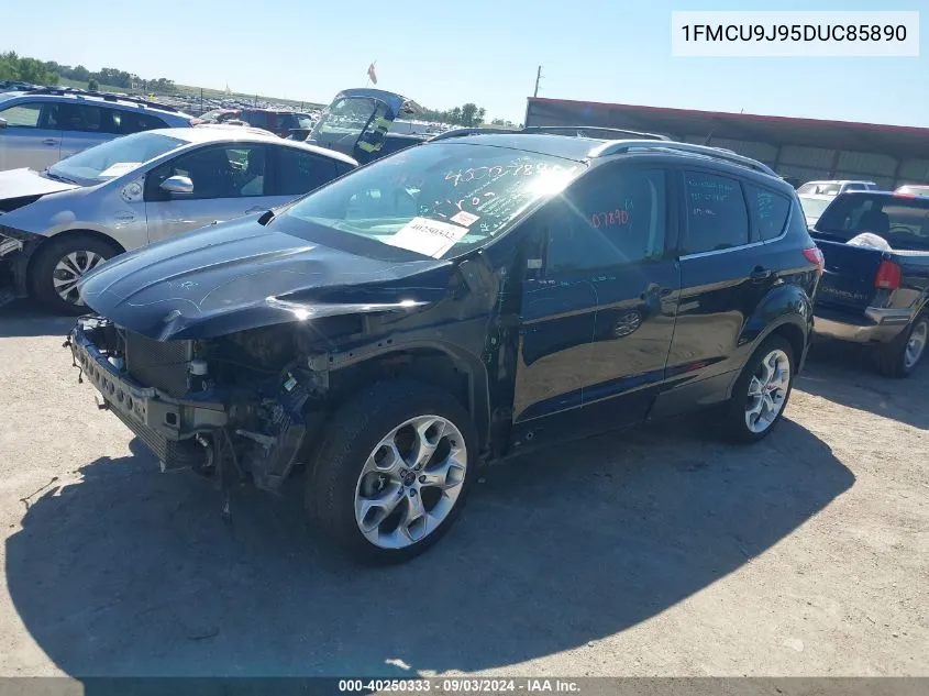 2013 Ford Escape Titanium VIN: 1FMCU9J95DUC85890 Lot: 40250333