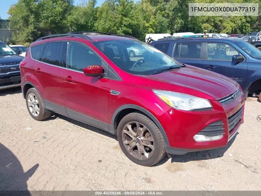 2013 Ford Escape Se VIN: 1FMCU0GX0DUA77319 Lot: 40259246