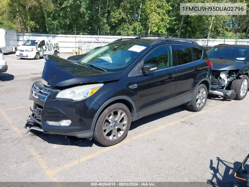 2013 Ford Escape Sel VIN: 1FMCU9H95DUA02796 Lot: 40264818