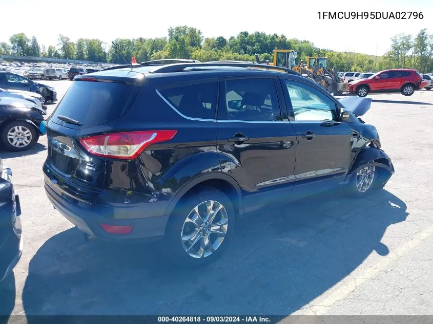 2013 Ford Escape Sel VIN: 1FMCU9H95DUA02796 Lot: 40264818