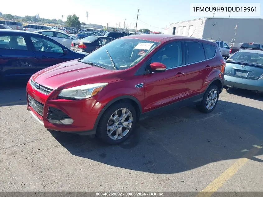 2013 Ford Escape Sel VIN: 1FMCU9H91DUD19961 Lot: 40269092