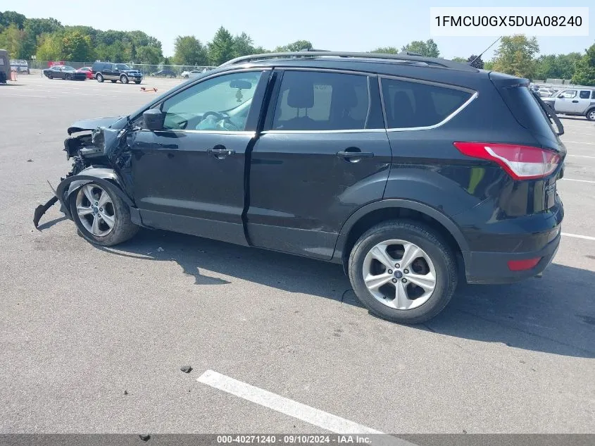 2013 Ford Escape Se VIN: 1FMCU0GX5DUA08240 Lot: 40271240