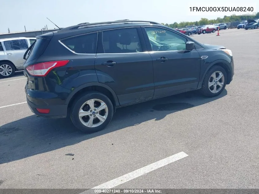 2013 Ford Escape Se VIN: 1FMCU0GX5DUA08240 Lot: 40271240