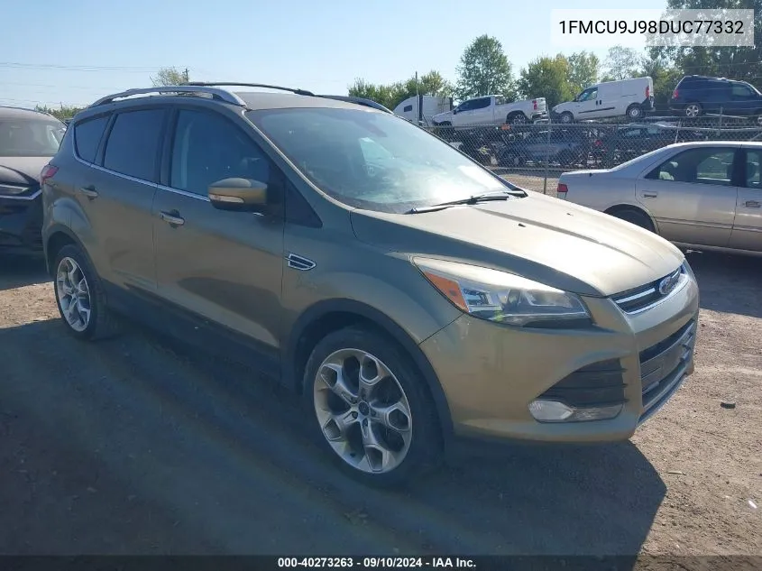 1FMCU9J98DUC77332 2013 Ford Escape Titanium