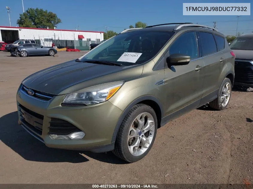 1FMCU9J98DUC77332 2013 Ford Escape Titanium