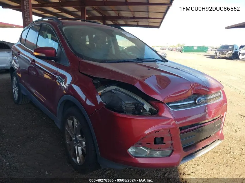 2013 Ford Escape Sel VIN: 1FMCU0H92DUC86562 Lot: 40276365