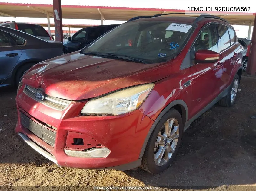 1FMCU0H92DUC86562 2013 Ford Escape Sel