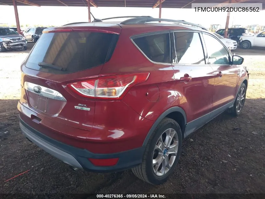 2013 Ford Escape Sel VIN: 1FMCU0H92DUC86562 Lot: 40276365