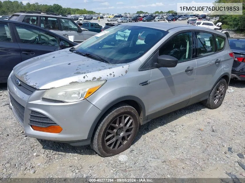 2013 Ford Escape S VIN: 1FMCU0F76DUC19853 Lot: 40277294