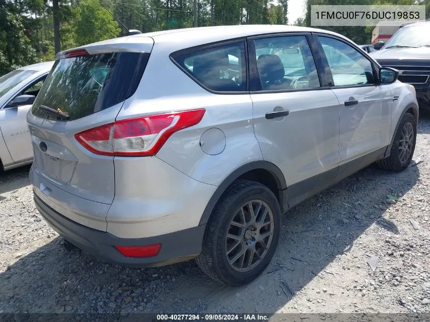 2013 Ford Escape S VIN: 1FMCU0F76DUC19853 Lot: 40277294